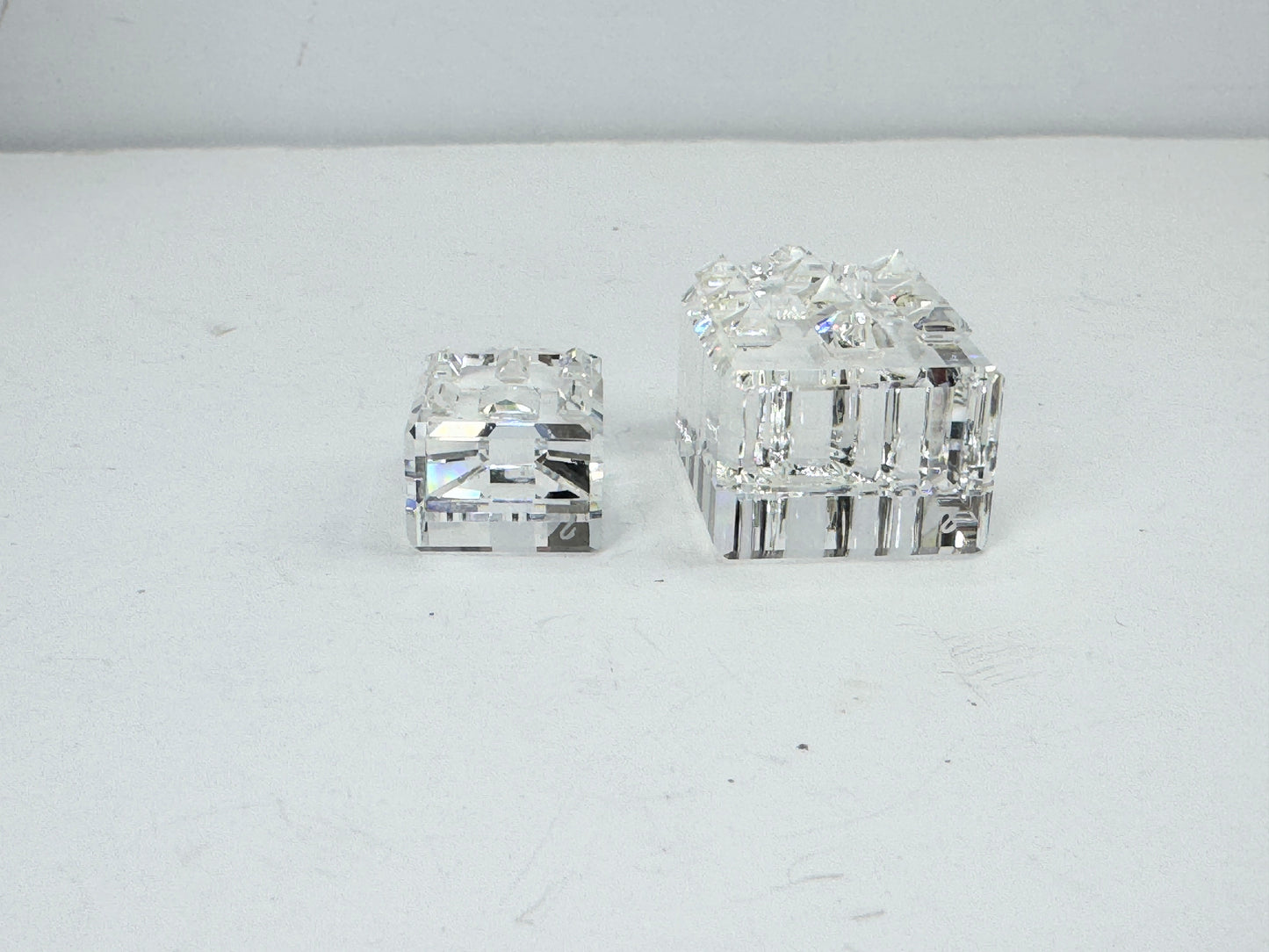 City Houses - Swarovski Crystal Figurine, set of two MIB S229