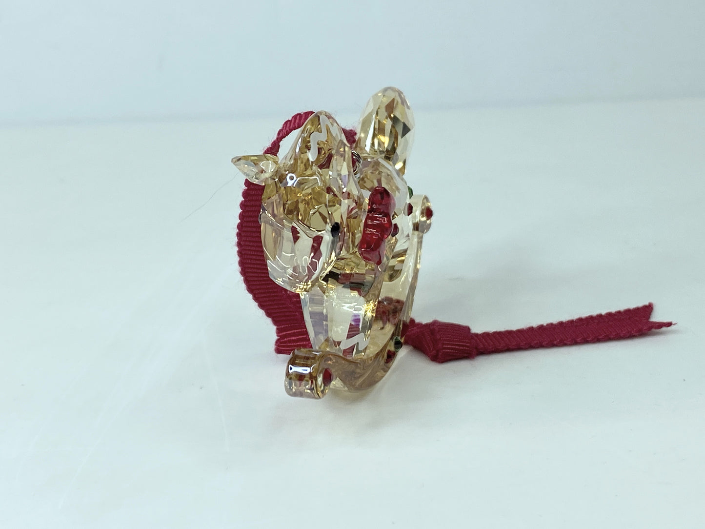 Swarovski-Holiday Cheers - Christmas Ornament Gingerbread Rocking Horse S240
