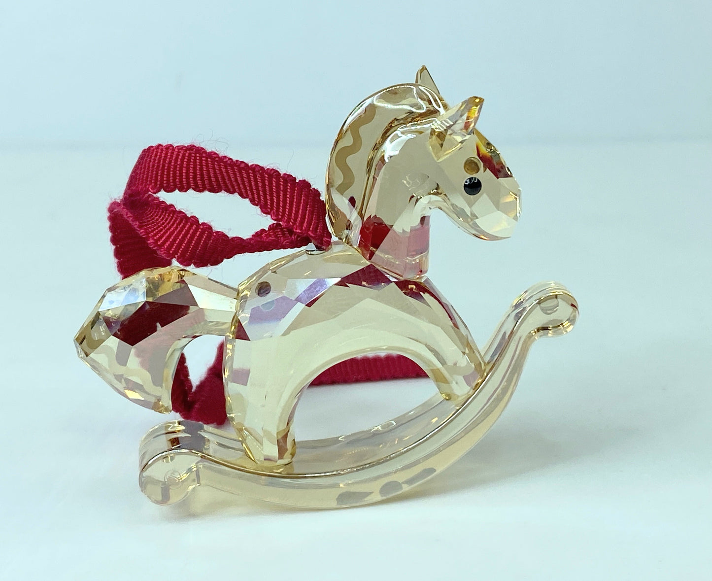 Swarovski-Holiday Cheers - Christmas Ornament Gingerbread Rocking Horse S240