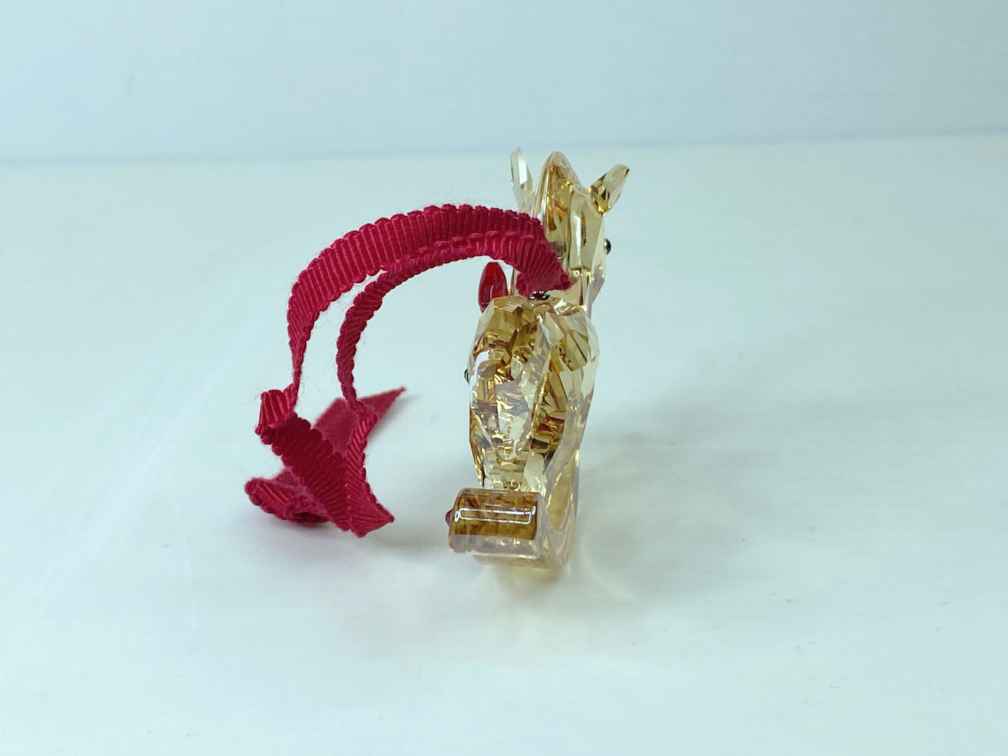 Swarovski-Holiday Cheers - Christmas Ornament Gingerbread Rocking Horse S240