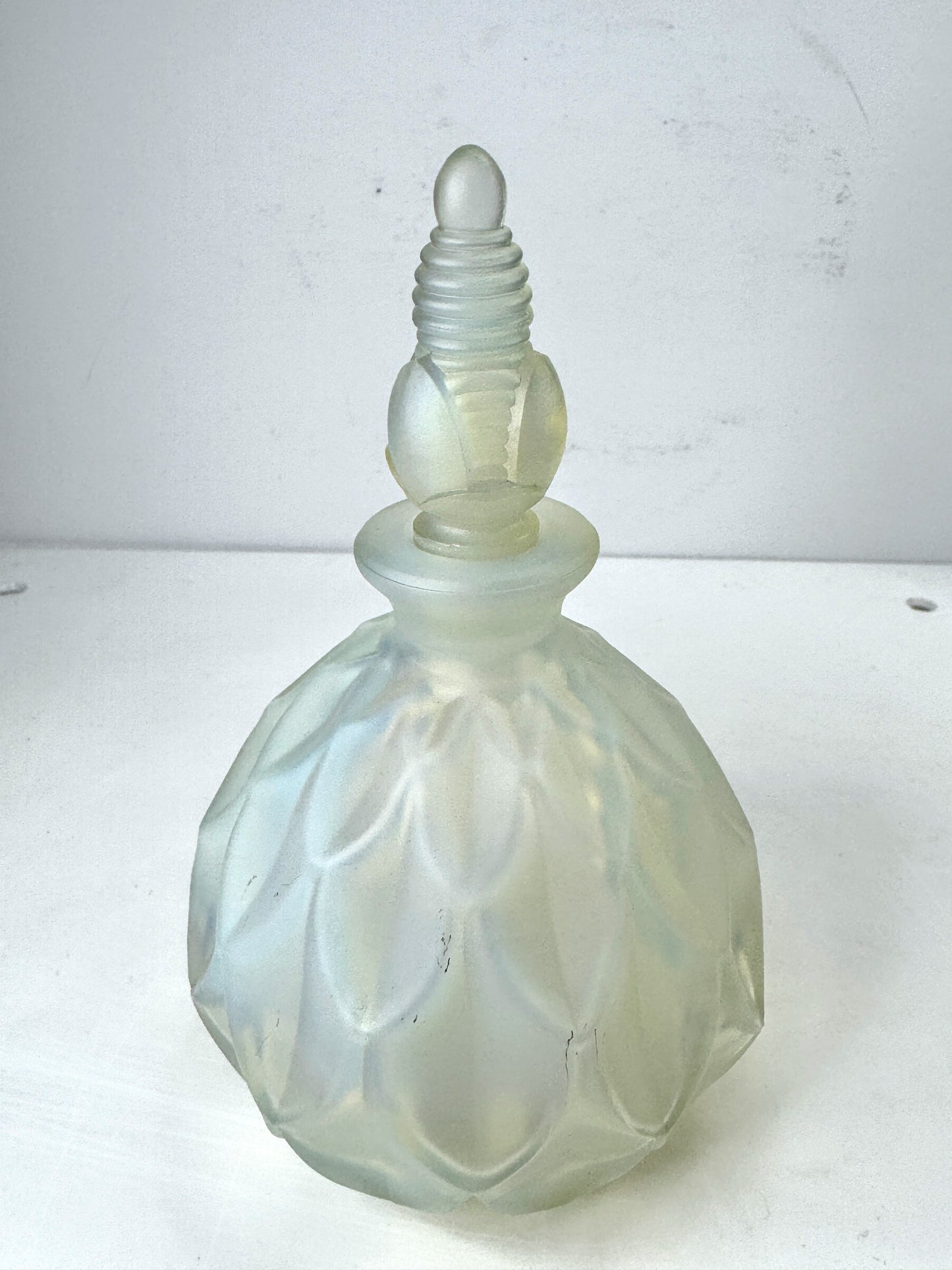 Vintage Sabino France Opalescent Glass Perfume Bottle A1058