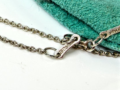 Vintage Tiffany & Co Elsa Peretti Starfish Sterling Silver Necklace JR1656