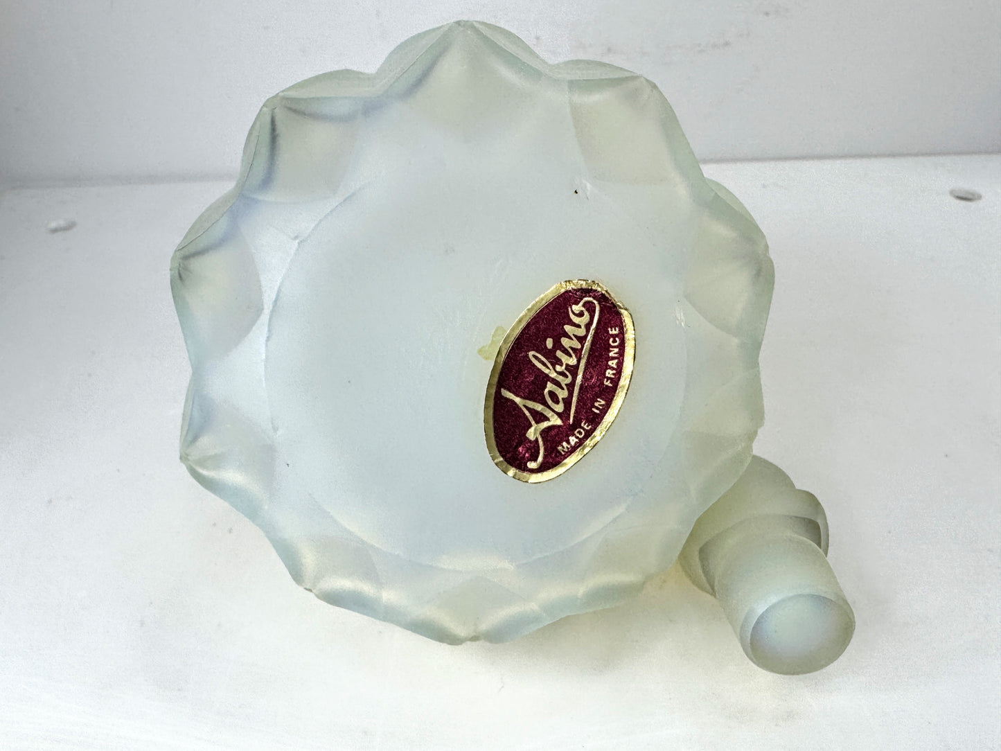 Vintage Sabino France Opalescent Glass Perfume Bottle A1058