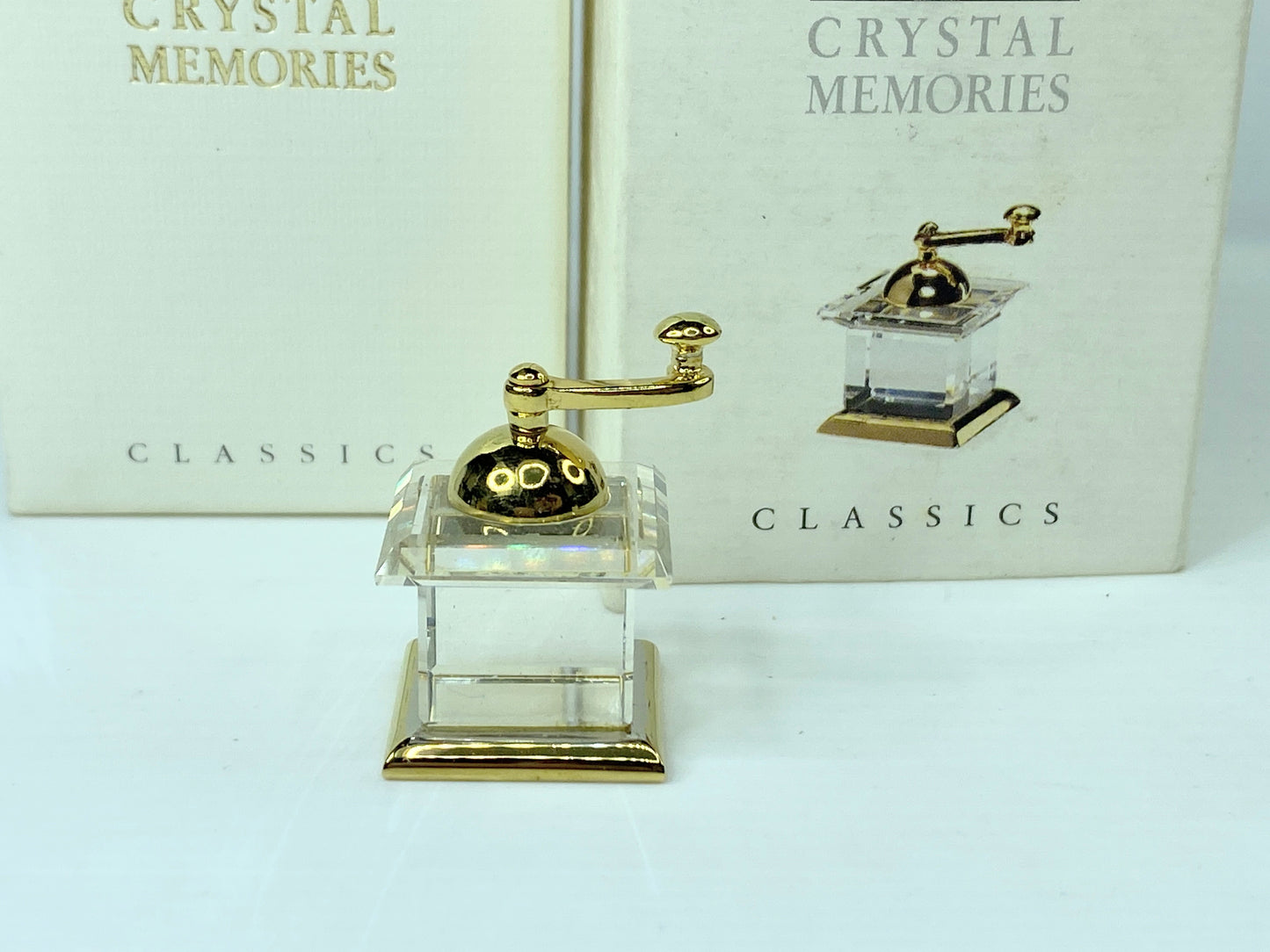 Swarovski Crystal Memories coffee mill figurine S246