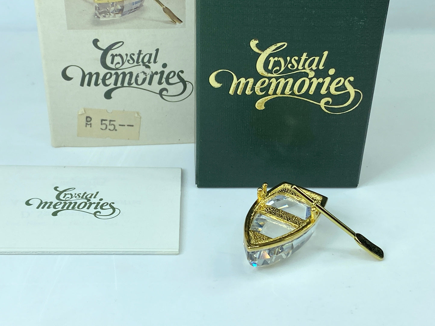 Swarovski Memories rowboat "In the Realm of Fantasy and Fairy Tales" Cyrsta S249