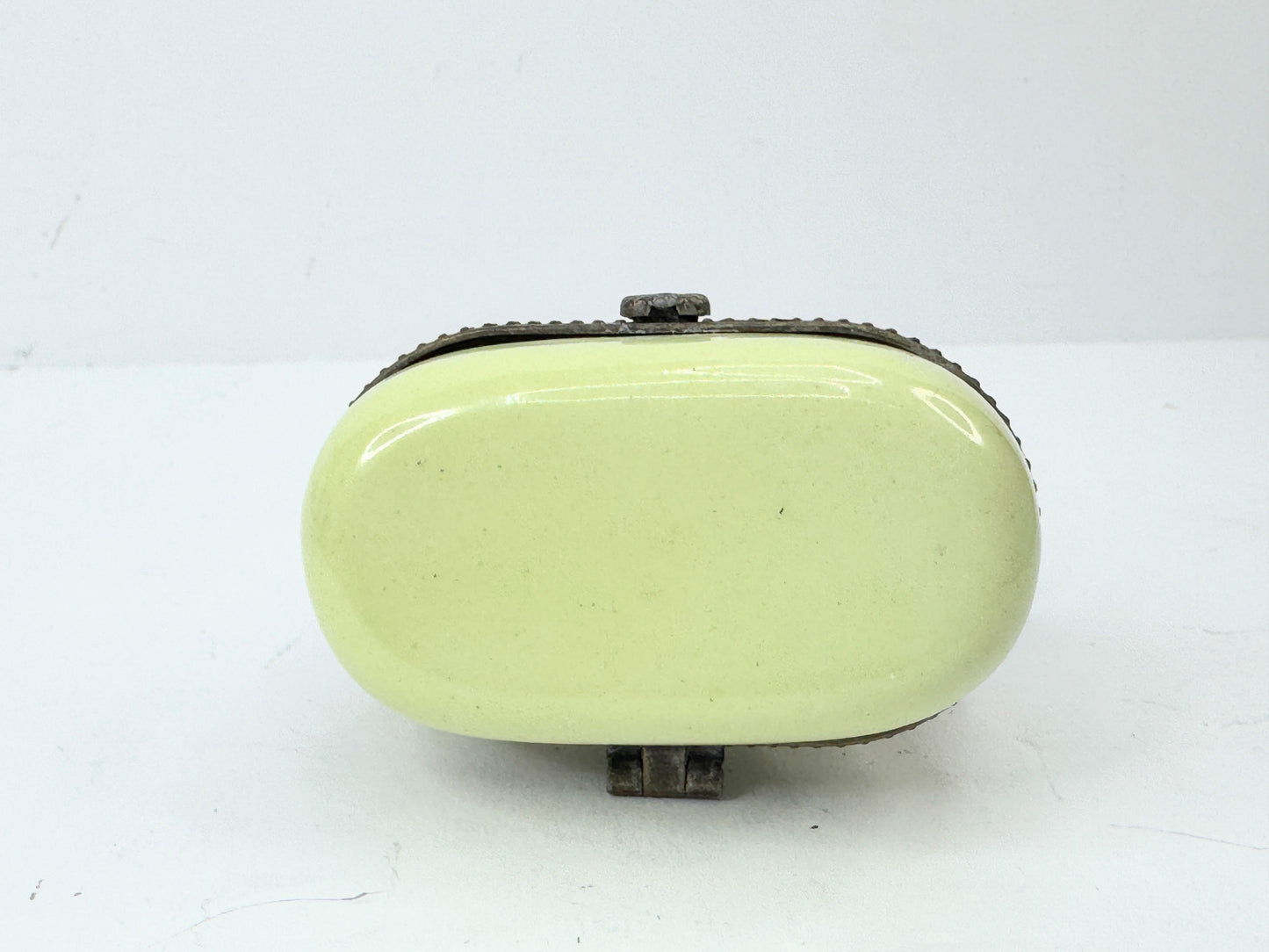 Hear No See No Speak No Evil Monkey Hinged Trinket Box Ceramic A501