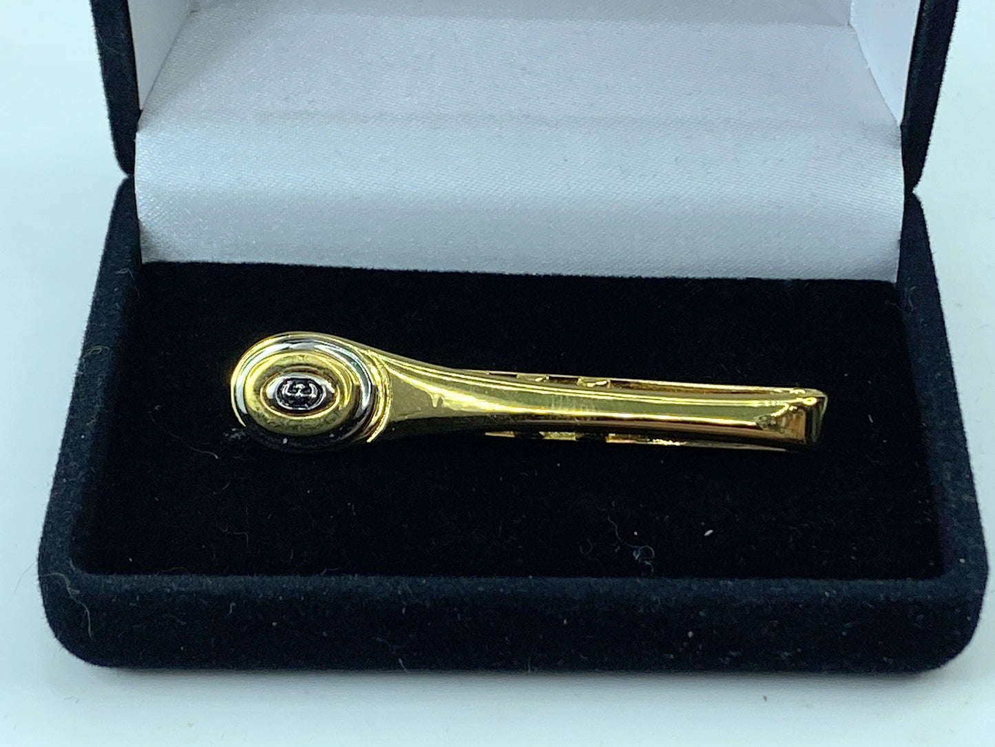 Gemelli Gucci Interlocking GG Logo 3D Cravatta Clip Tie Bar Multicolore GS543