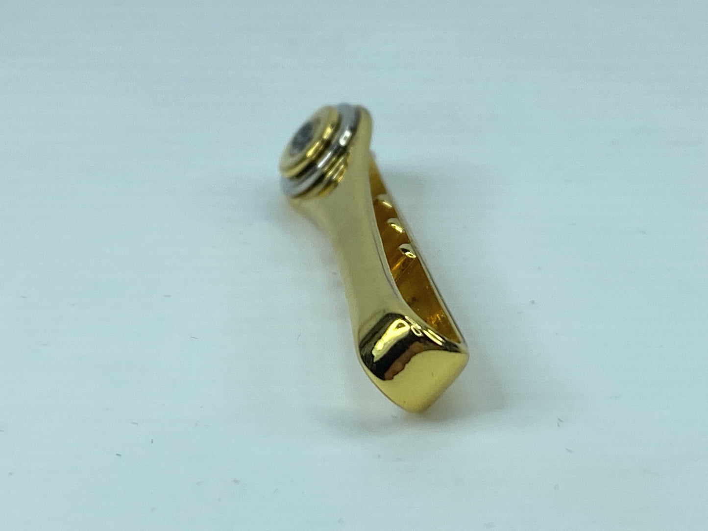 Gemelli Gucci Interlocking GG Logo 3D Cravatta Clip Tie Bar Multicolore GS543