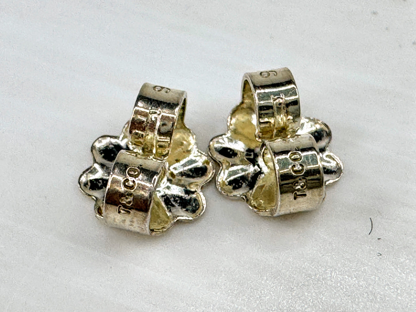 Tiffany & Co. Somerset Twist Knot earrings crafted from sterling silver JR1819