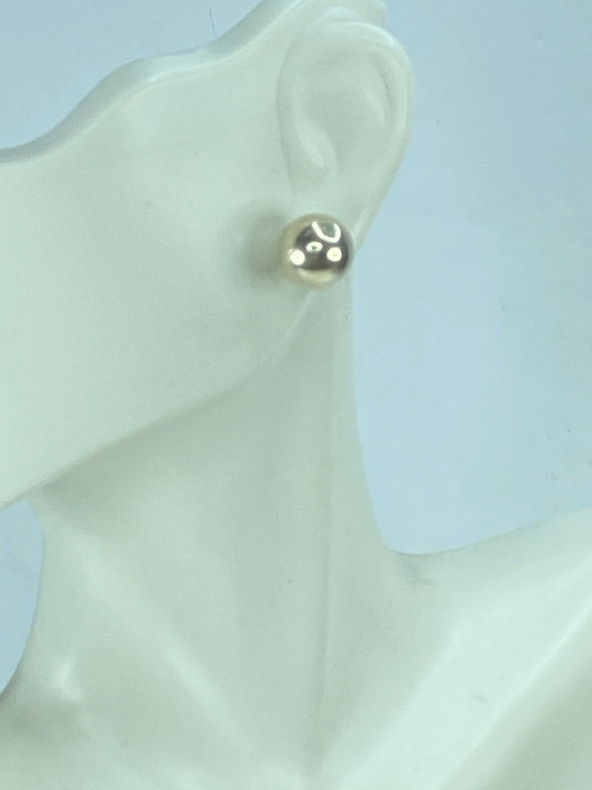 Tiffany & Co. Hard Wear Sterling Silver Ball Stud Earrings w/bag JR576