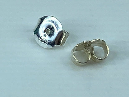 Tiffany & Co. Hard Wear Sterling Silver Ball Stud Earrings w/bag JR576