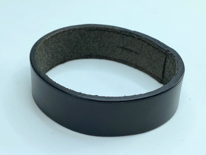 Hermès Pool Tour bracelet in black leather 7 1/4" 20.5mm GS176