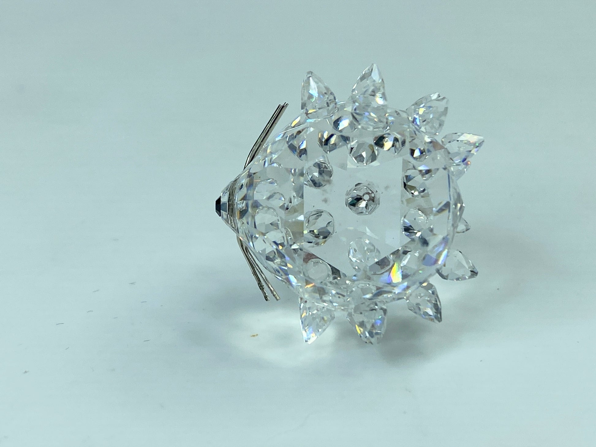 Swarovski Crystal Hedgehog mint With Certificate S70