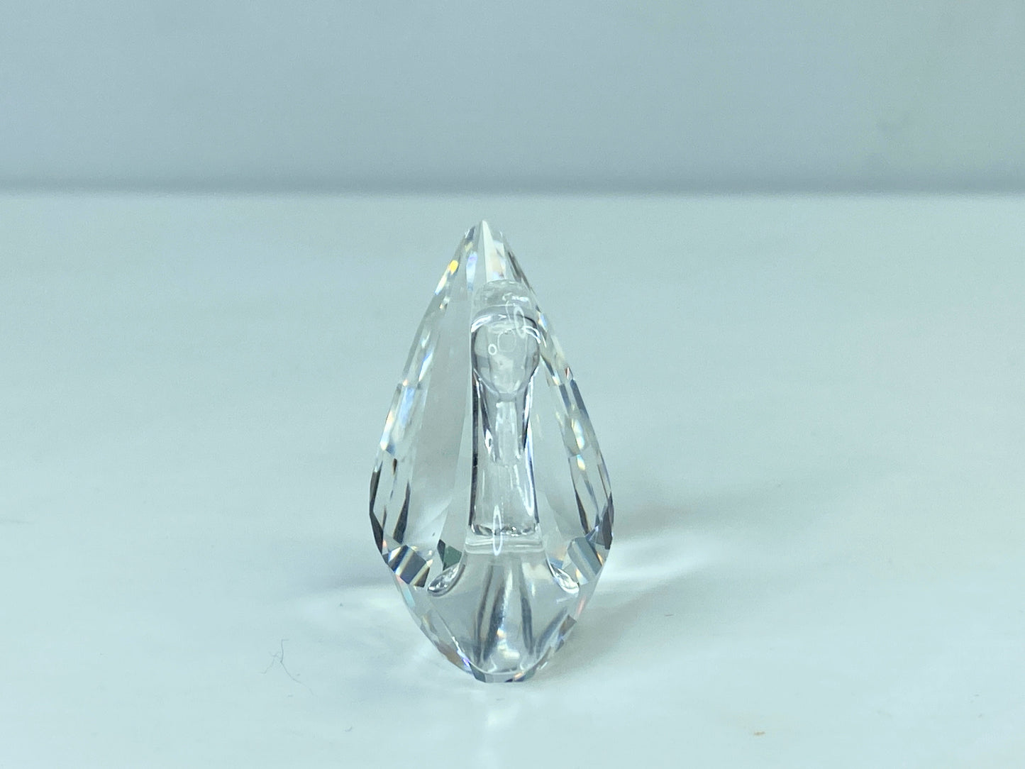 Swarovski Crystal Small Swan 1995 Member Renewal Gift COA, display mirror S83