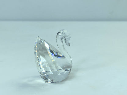 Swarovski Crystal Small Swan 1995 Member Renewal Gift COA, display mirror S83