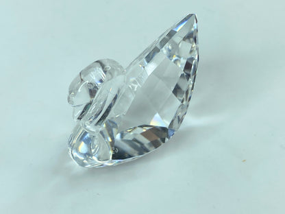 Swarovski Crystal Small Swan 1995 Member Renewal Gift COA, display mirror S83