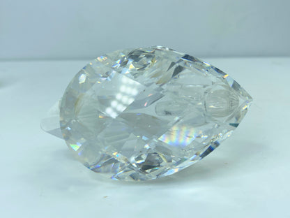 Swarovski Crystal Swan Beauties by the Lake Retired large 2 3/4" COA Mirror S84