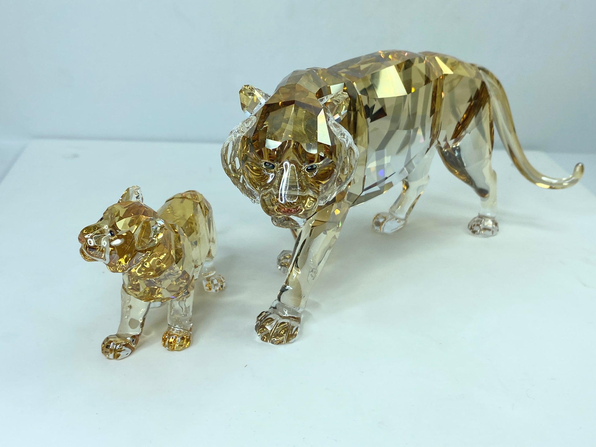 Swarovski SCS Annual Edition 2010 TIGER and Cub Mint COA S76