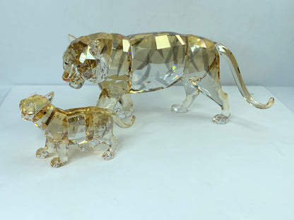 Swarovski SCS Annual Edition 2010 TIGER and Cub Mint COA S76