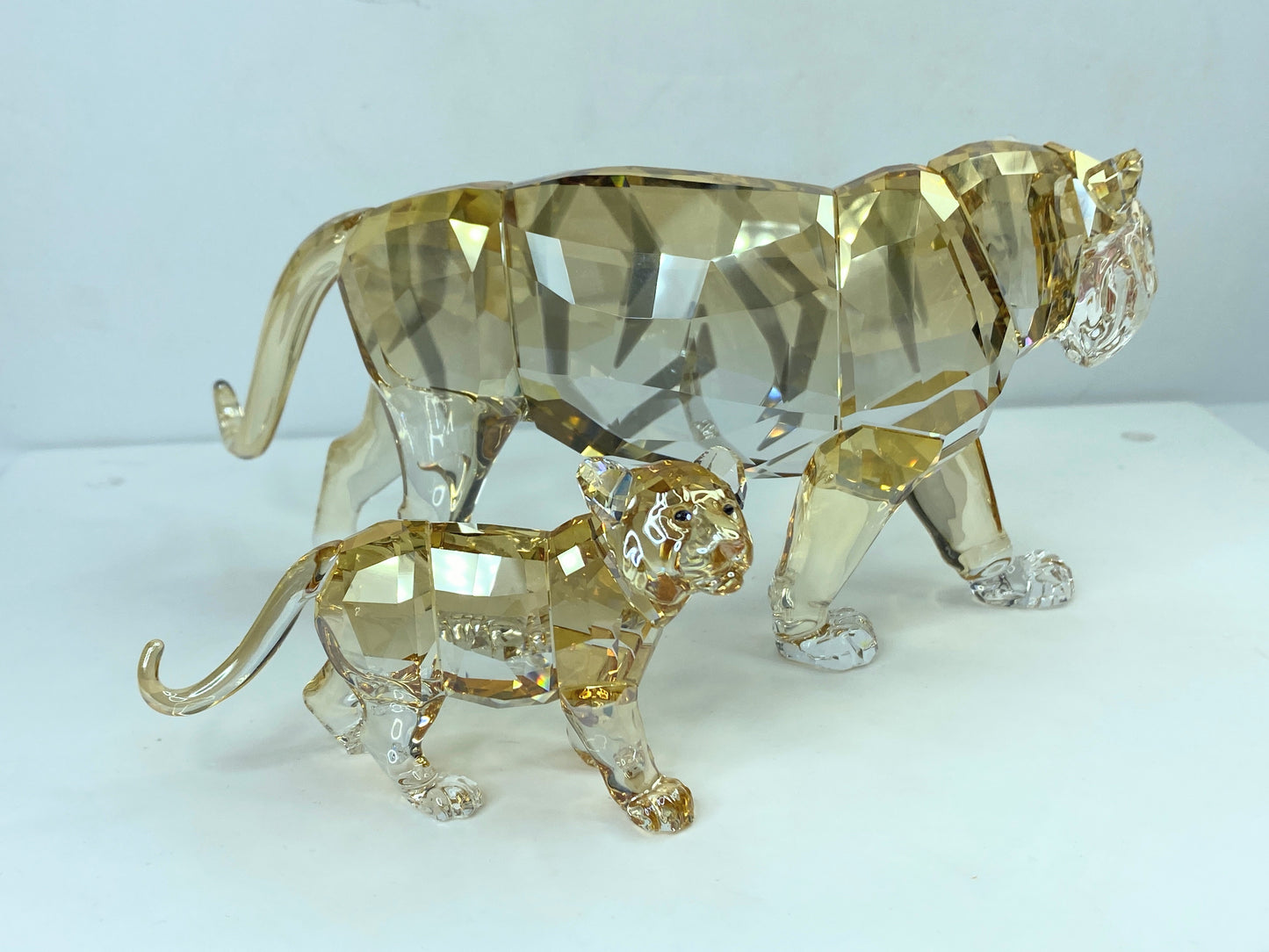 Swarovski SCS Annual Edition 2010 TIGER and Cub Mint COA S76