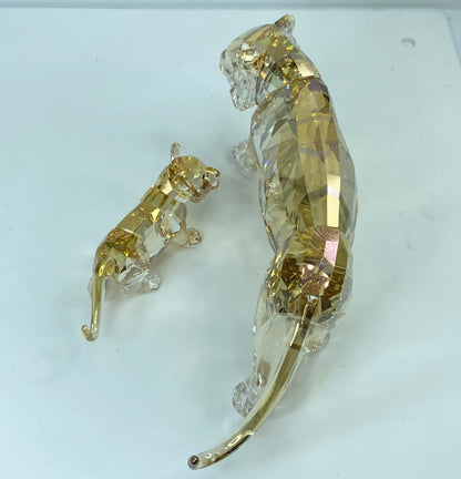 Swarovski SCS Annual Edition 2010 TIGER and Cub Mint COA S76