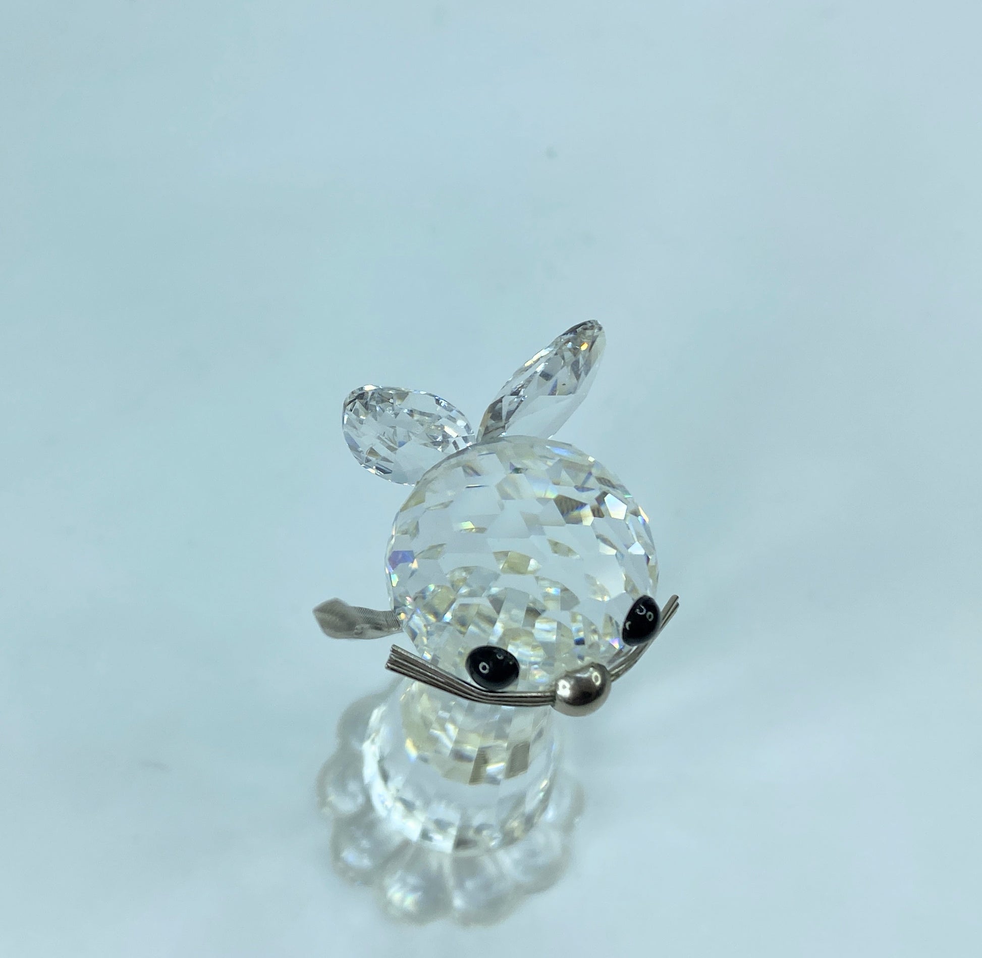 Swarovski Crystal Standing Cat 183274 Wire Whiskers & Tail Retired Figurine S77