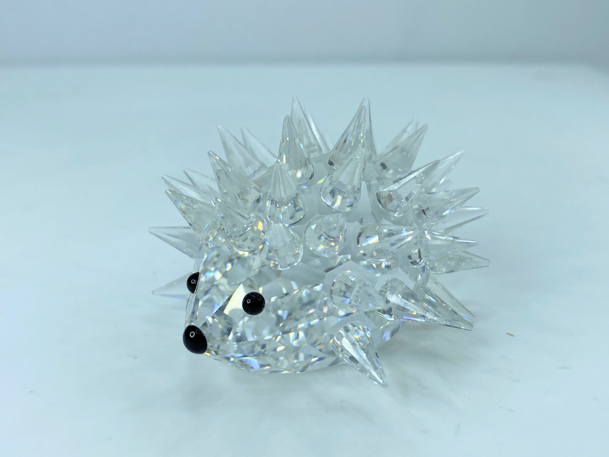 Swarovski Crystal Large 'Hedgehog' Figurine COA mirror S79