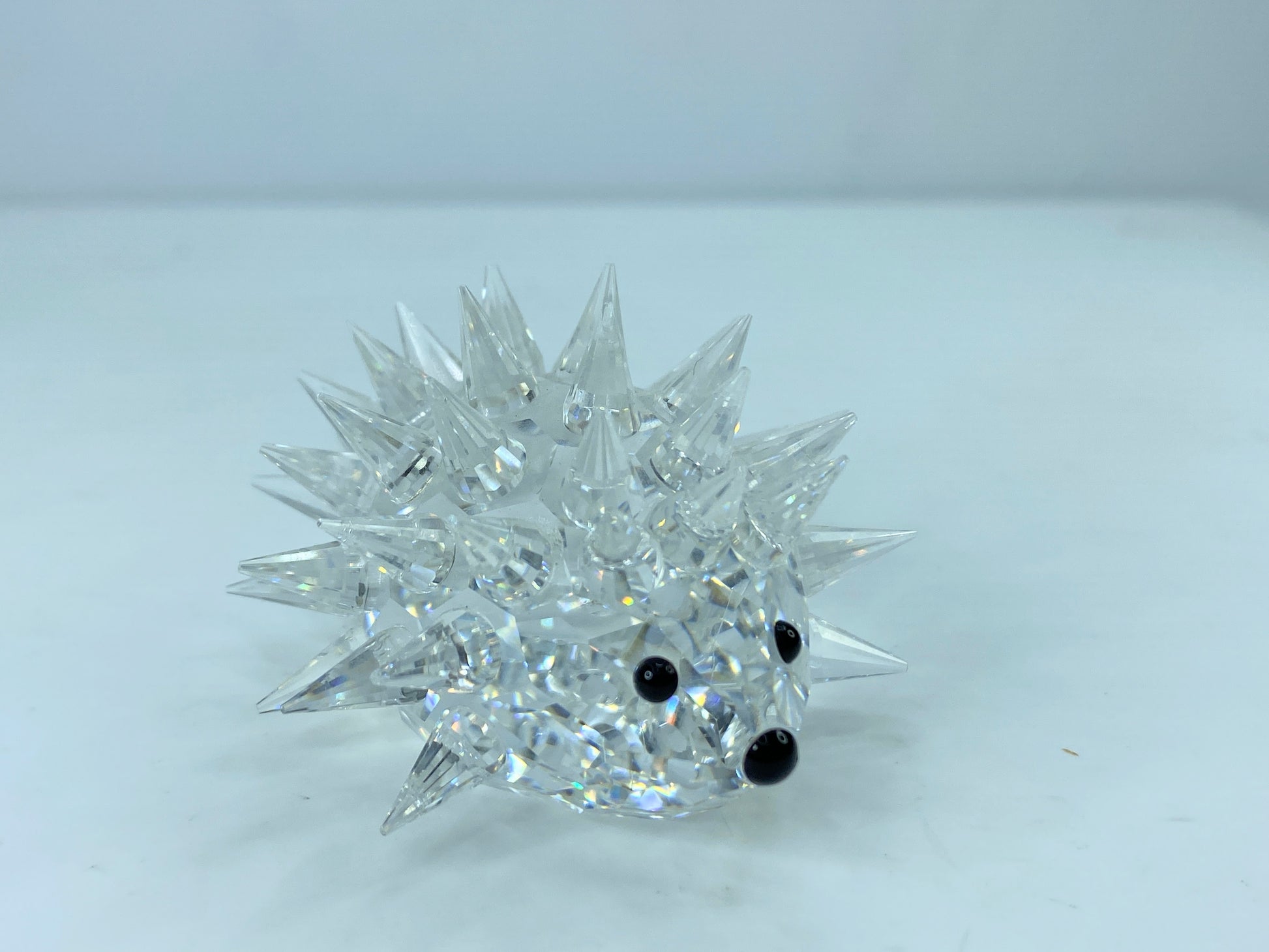 Swarovski Crystal Large 'Hedgehog' Figurine COA mirror S79
