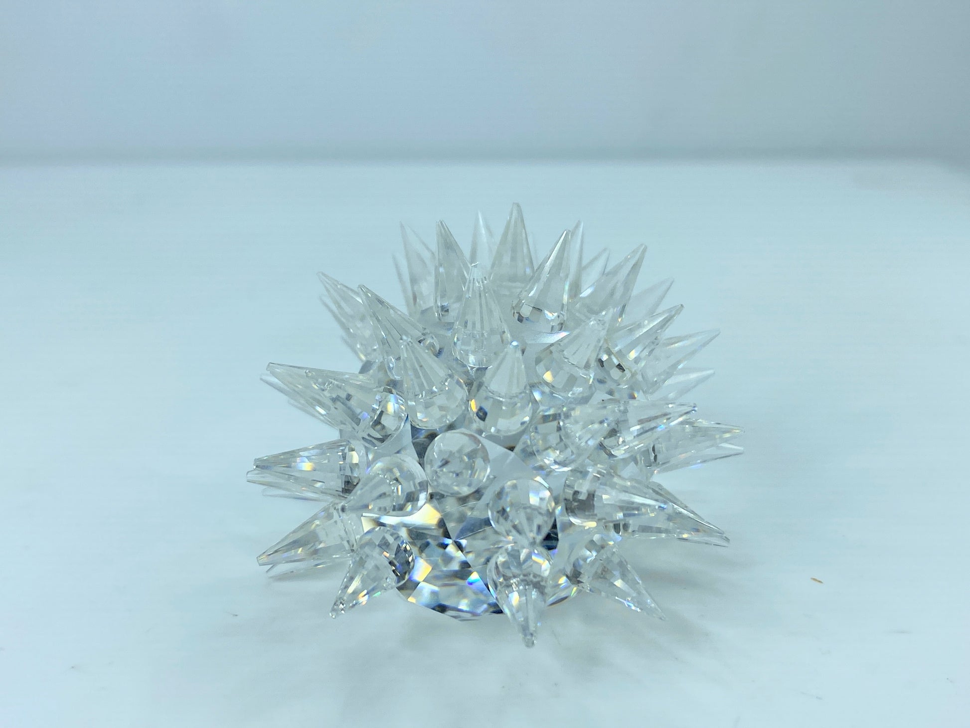 Swarovski Crystal Large 'Hedgehog' Figurine COA mirror S79