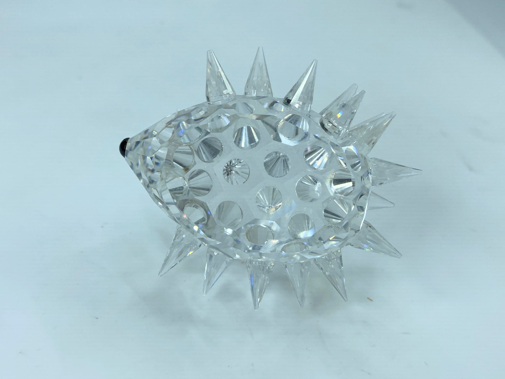 Swarovski Crystal Large 'Hedgehog' Figurine COA mirror S79