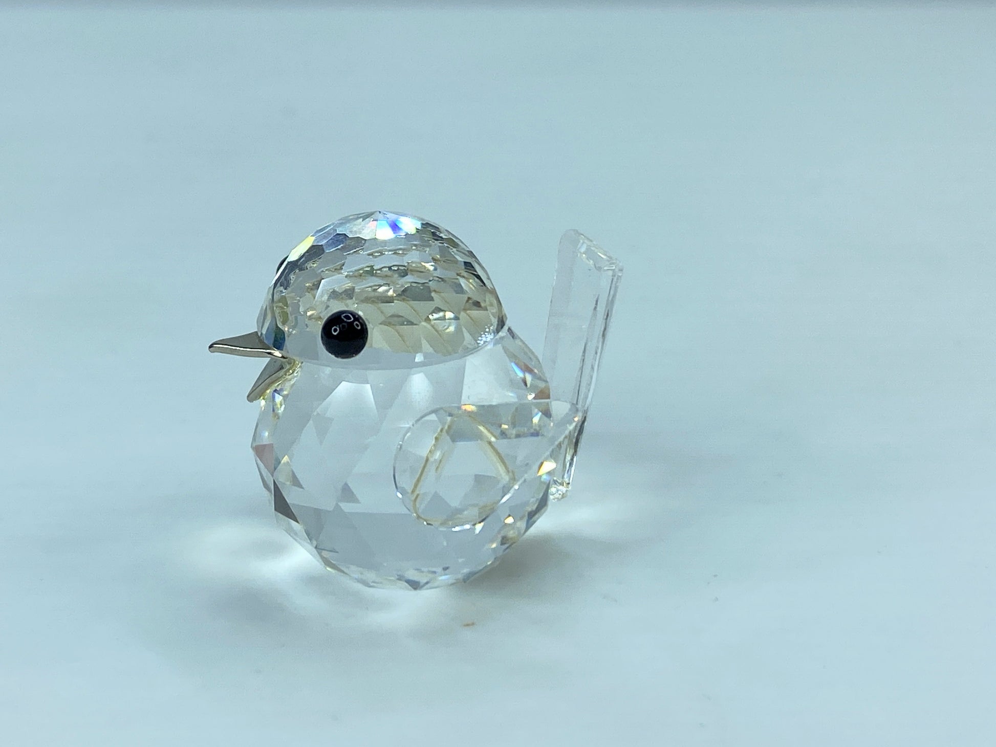 Crystal Swarovski Crystal Sparrow Figurine 7650 NR 20 Max Schreck Retired S89