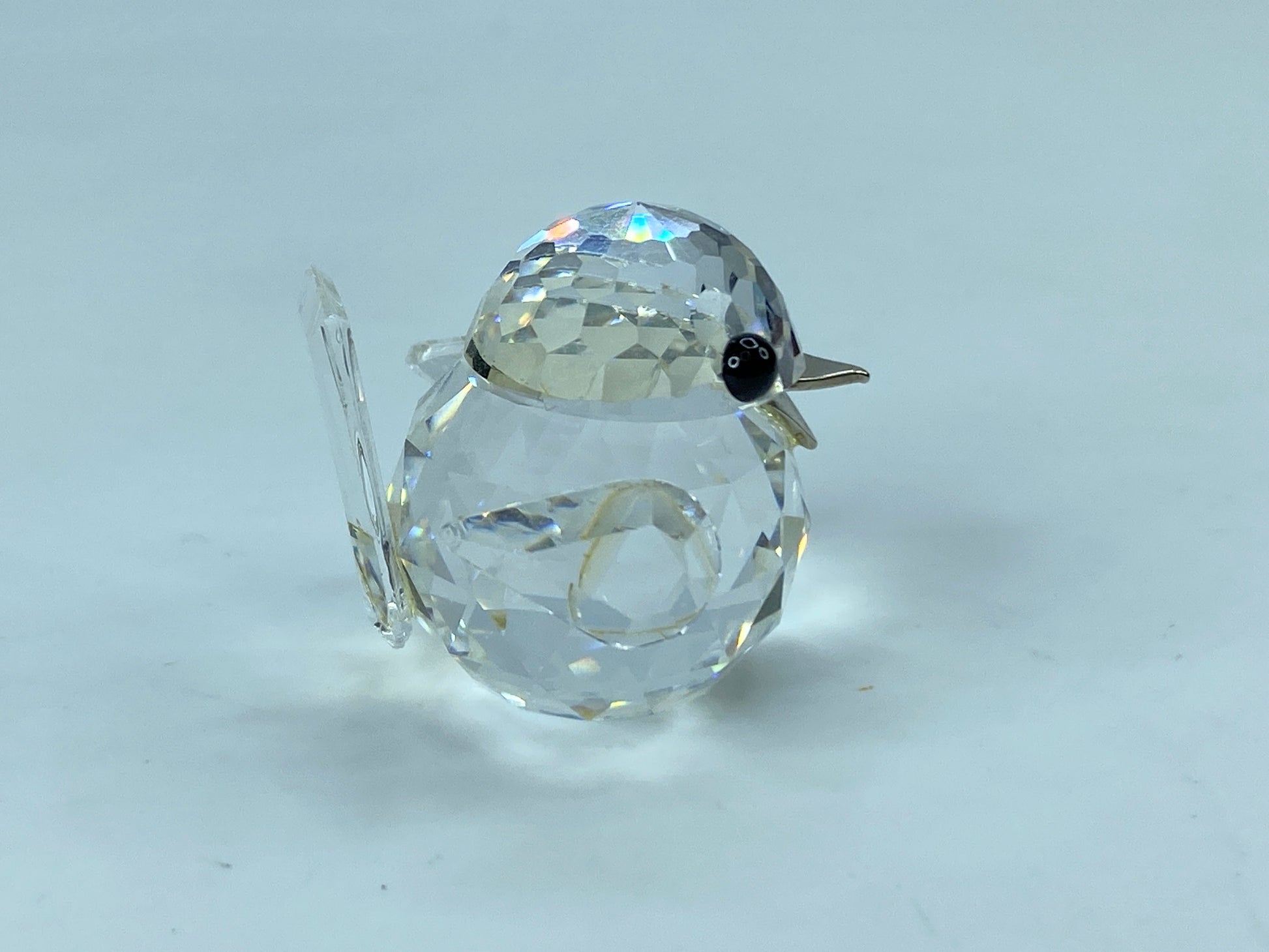 Crystal Swarovski Crystal Sparrow Figurine 7650 NR 20 Max Schreck Retired S89