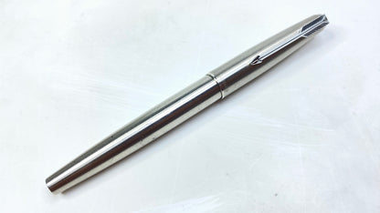 Parker 51 Fountain Pen, Black Barrel with Stainless Steel Cap SS141