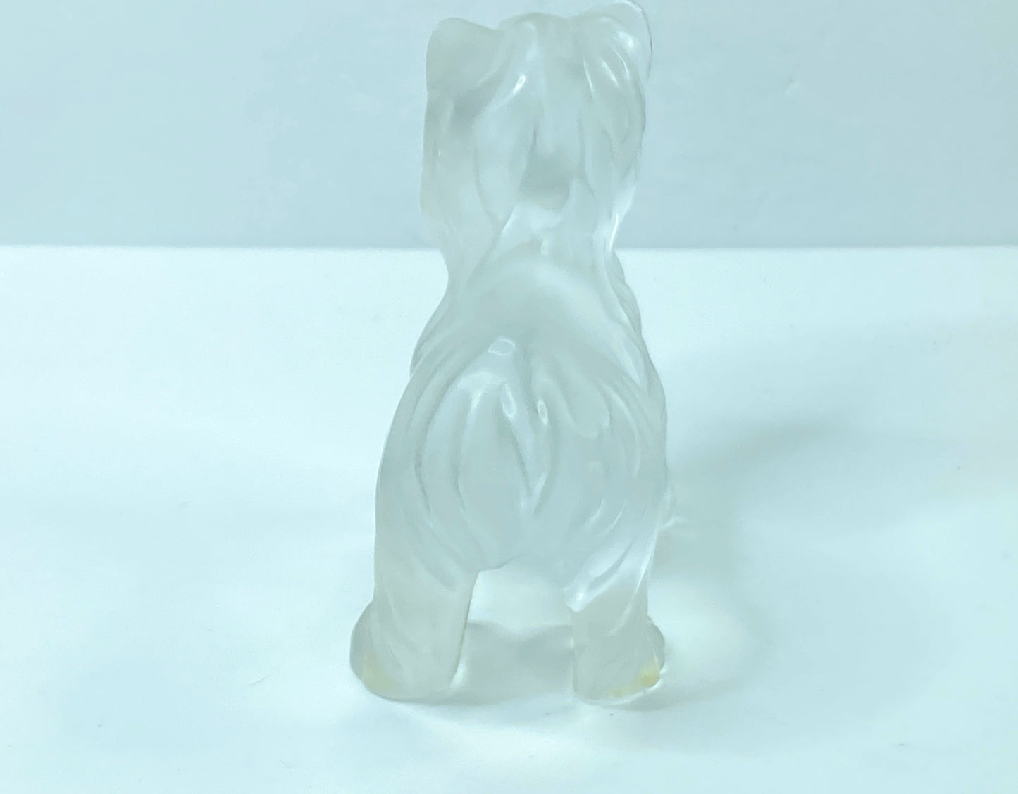 Lalique Figurine Dog Yorkshire Standing - Superboy Debout 11747 Crystal