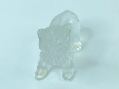 Lalique Figurine Dog Yorkshire Standing - Superboy Debout 11747 Crystal