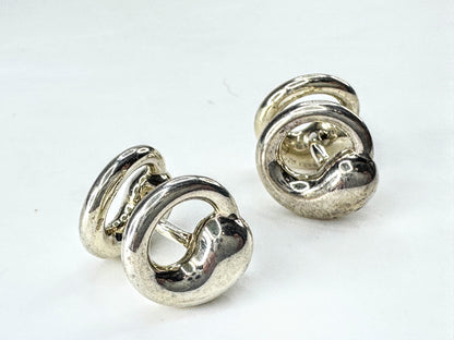 Vintage Tiffany & Co. Silver Peretti Eternal Circle Cufflinks 11.3g SS463