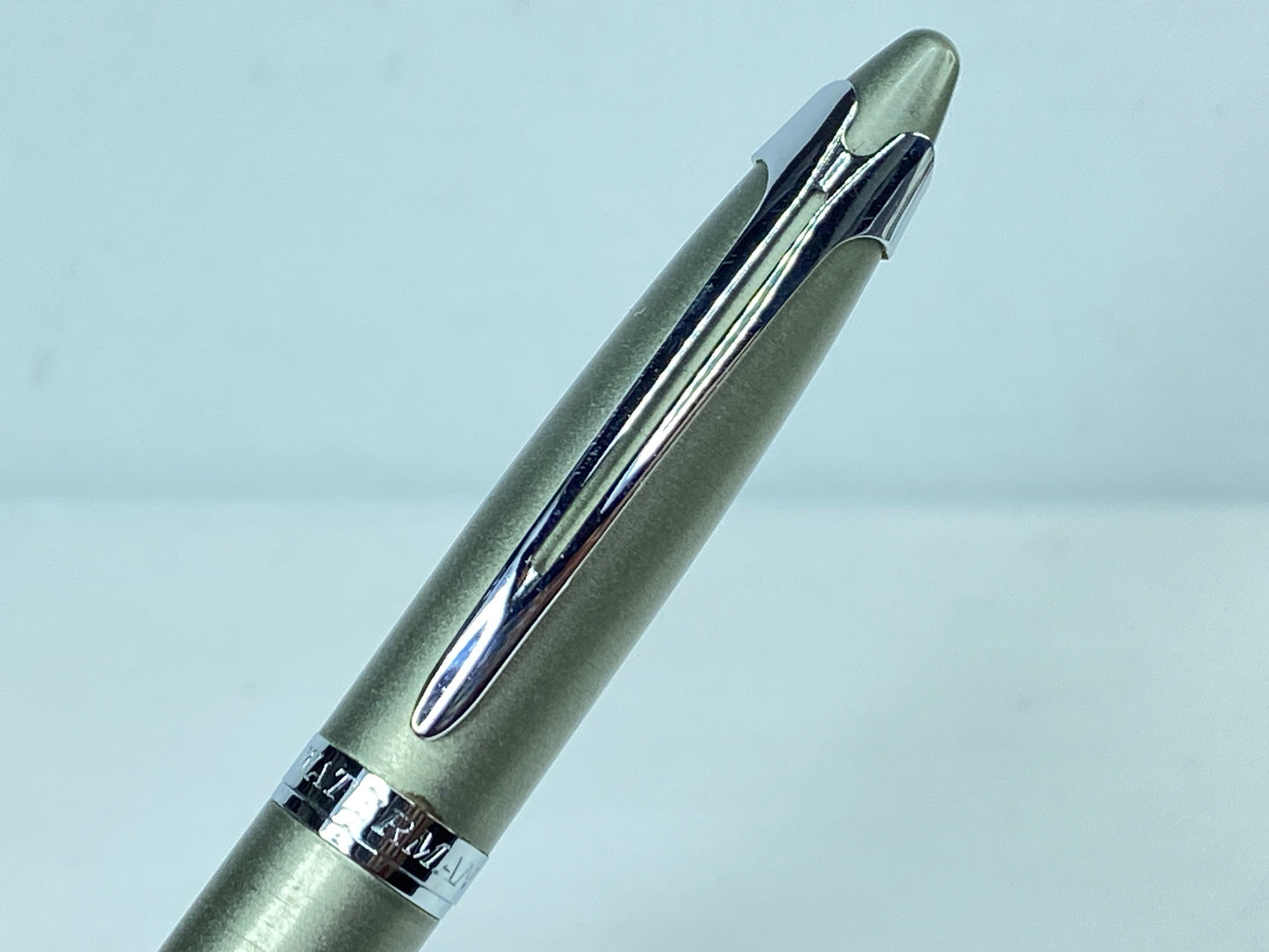 Waterman ICI ET LA Silver Mist CT Fountain Pen France Classic Slim SS151