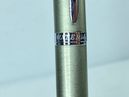 Waterman ICI ET LA Silver Mist CT Fountain Pen France Classic Slim SS151