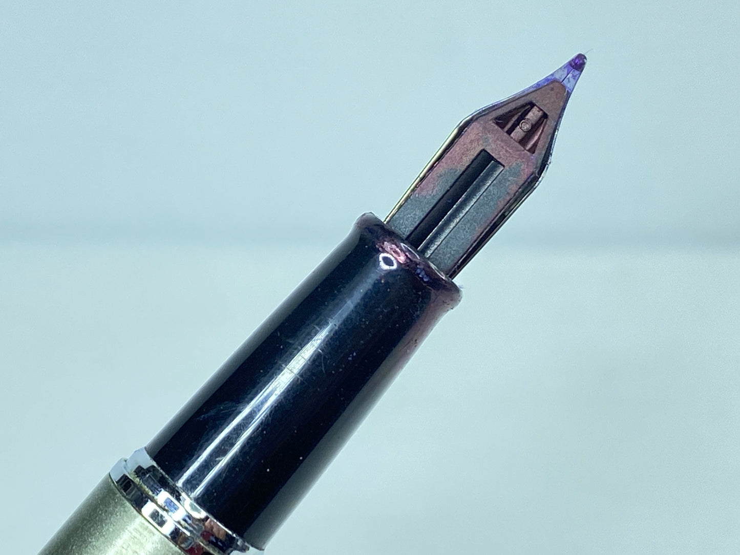 Waterman ICI ET LA Silver Mist CT Fountain Pen France Classic Slim SS151