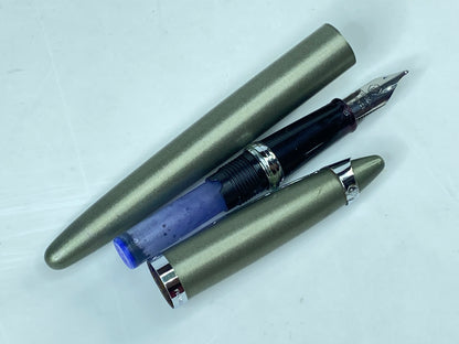 Waterman ICI ET LA Silver Mist CT Fountain Pen France Classic Slim SS151