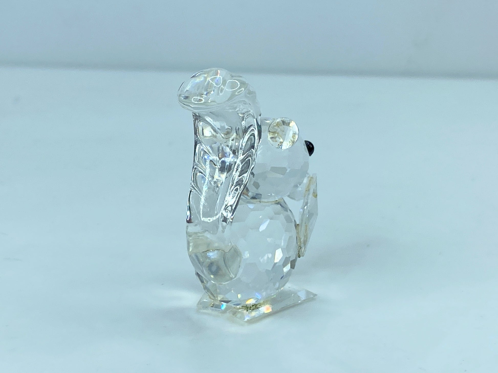 Retired Vintaged Swarovski Crystal Figurine Mint COA Mirror S99