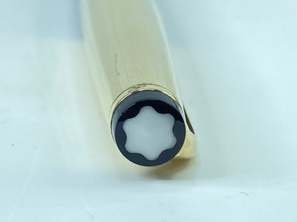 Montblanc Meisterstück No.72 Rolled Gold Fountain Pen Piston Filler SS152