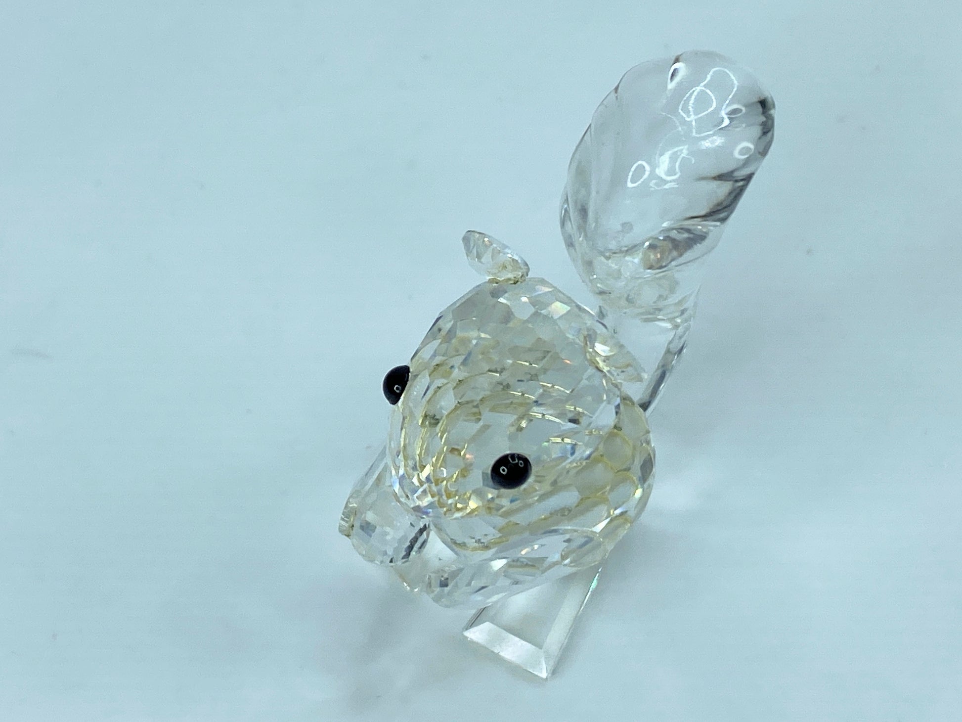 Retired Vintaged Swarovski Crystal Figurine Mint COA Mirror S99