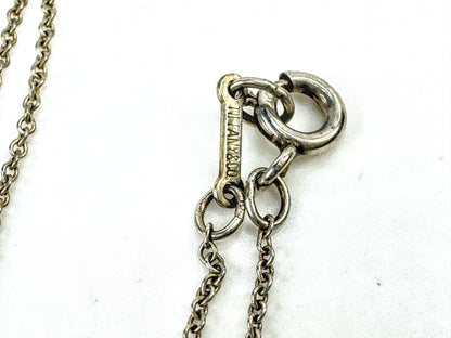 Vintage Tiffany & Co Paloma Picasso X Pendant Necklace Sterling Silver JR1883