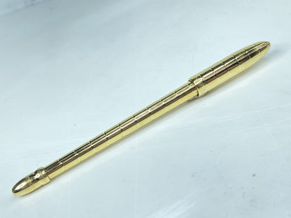 Louis Vuitton Stylo Agenda GM Gold-Tone Ballpoint Pen Vintage (blue ink) SS155