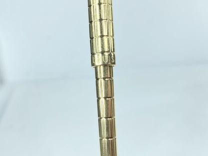 Louis Vuitton Stylo Agenda GM Gold-Tone Ballpoint Pen Vintage (blue ink) SS155