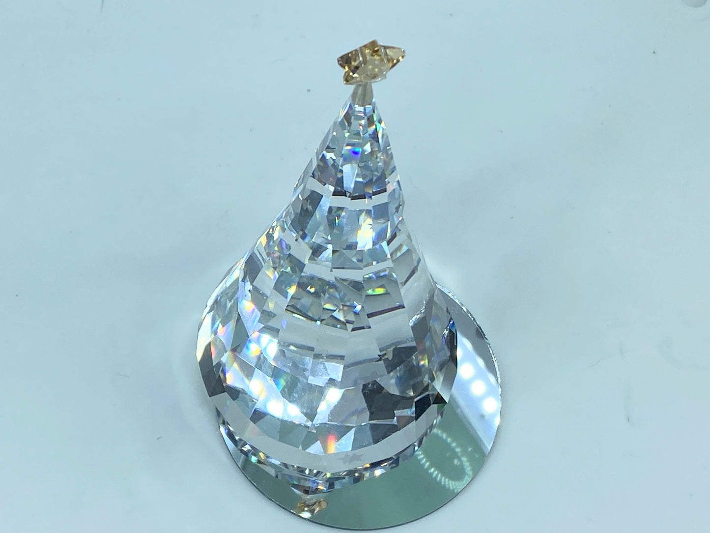 Swarovski Magical Christmas Tree 1006041 Figurine Retired Mint COA Mirror S103