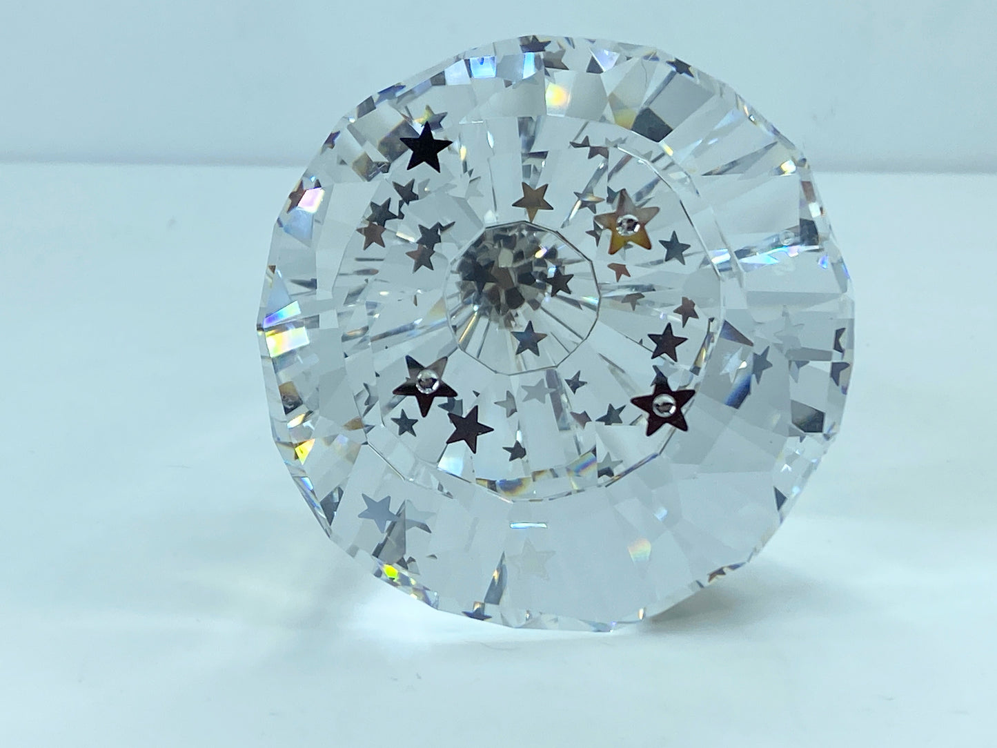 Swarovski Magical Christmas Tree 1006041 Figurine Retired Mint COA Mirror S103