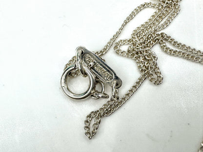 Vintage Tiffany & Co. Elsa Peretti Triple Open Heart Necklace 16.8" JR1887
