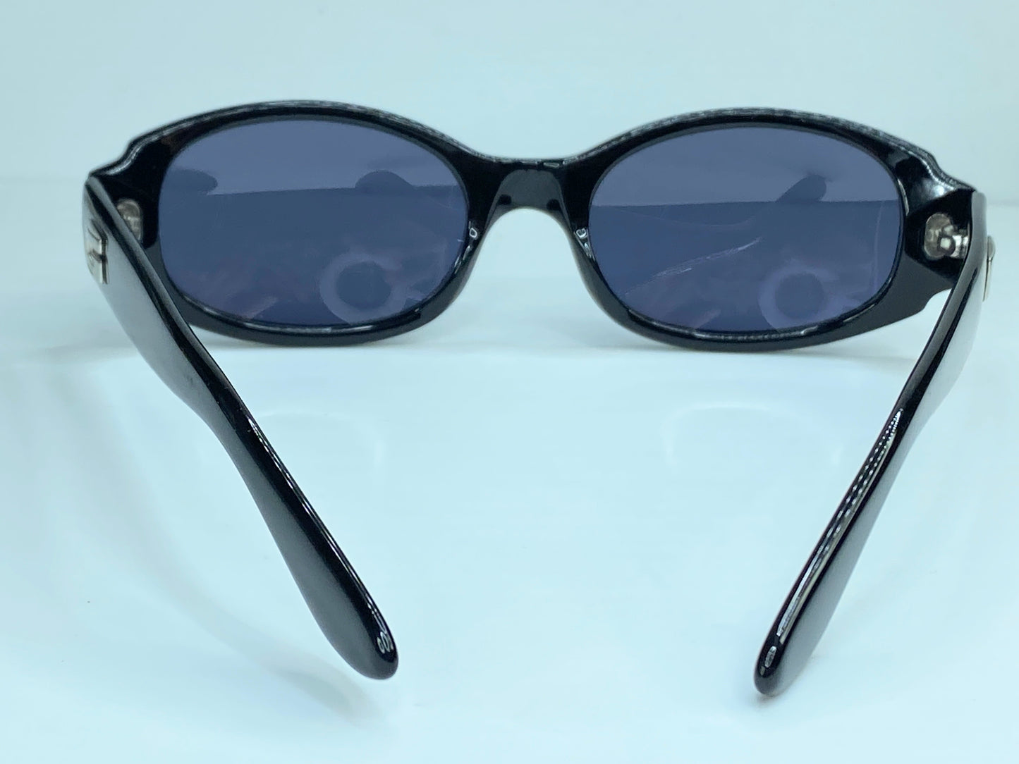 Authentic GUCCI GG2417/N/S 1HL 52mm Blue Black Sunglasses Italy Unisex GS246